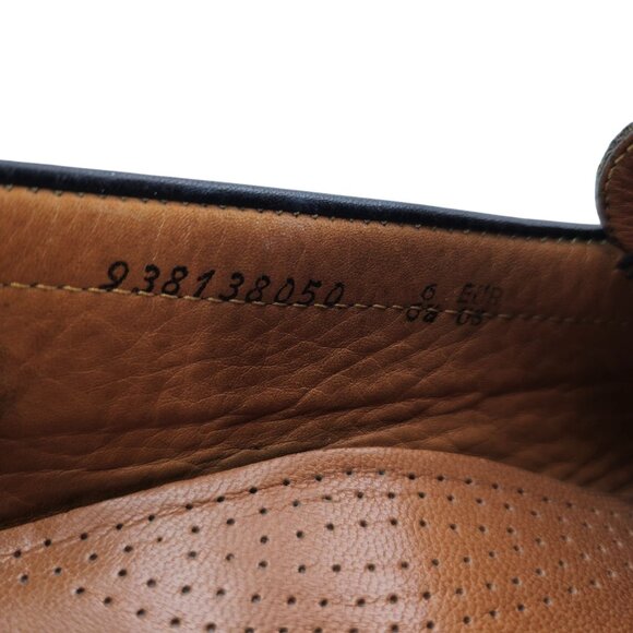 Mephisto Cap Vert Air Relax Mens size 6.5 Black Dress Casual Shoes Penny Loafers - Picture 7 of 10